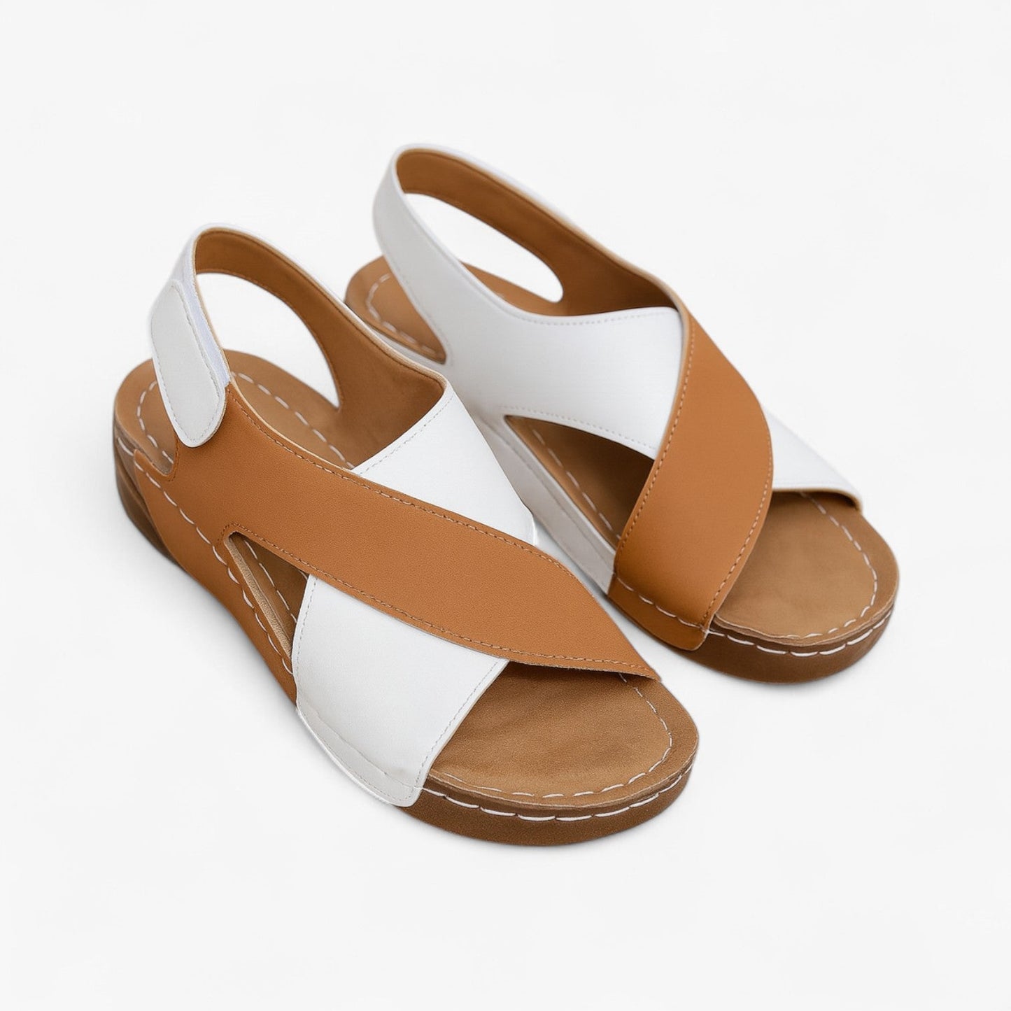 Rachelle | Sommerlicher Komfort mit Stil - Weiche und leichte Keilsandalen