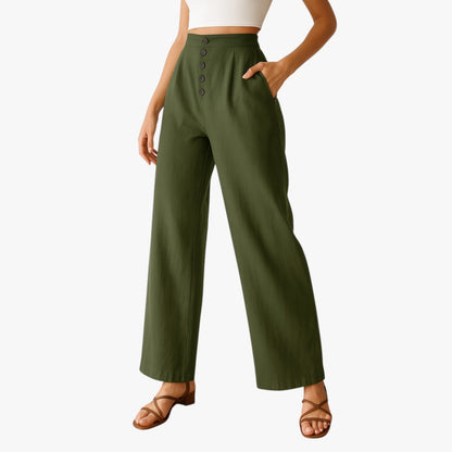 Vannesa | Damen-Shorts für den Sommer – Frisch, bequem und bügelfrei aus Leinen und Baumwolle