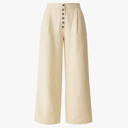 Vannesa | Damen-Shorts für den Sommer – Frisch, bequem und bügelfrei aus Leinen und Baumwolle
