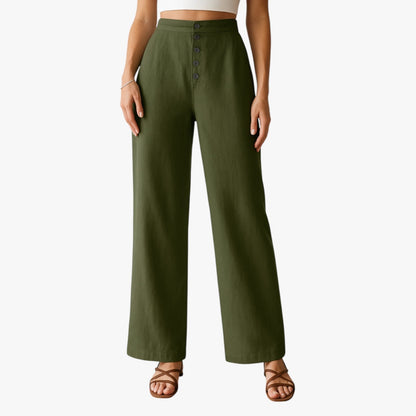 Vannesa | Damen-Shorts für den Sommer – Frisch, bequem und bügelfrei aus Leinen und Baumwolle
