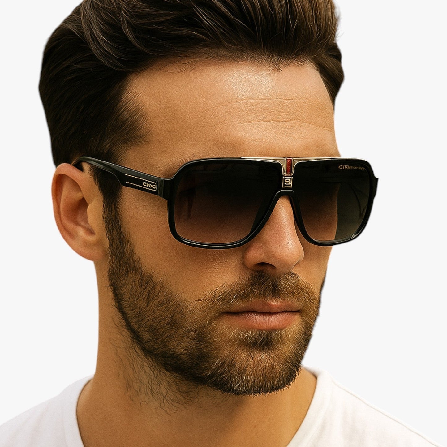Jack | Unisex-Navigatore-Stil Sonnenbrille