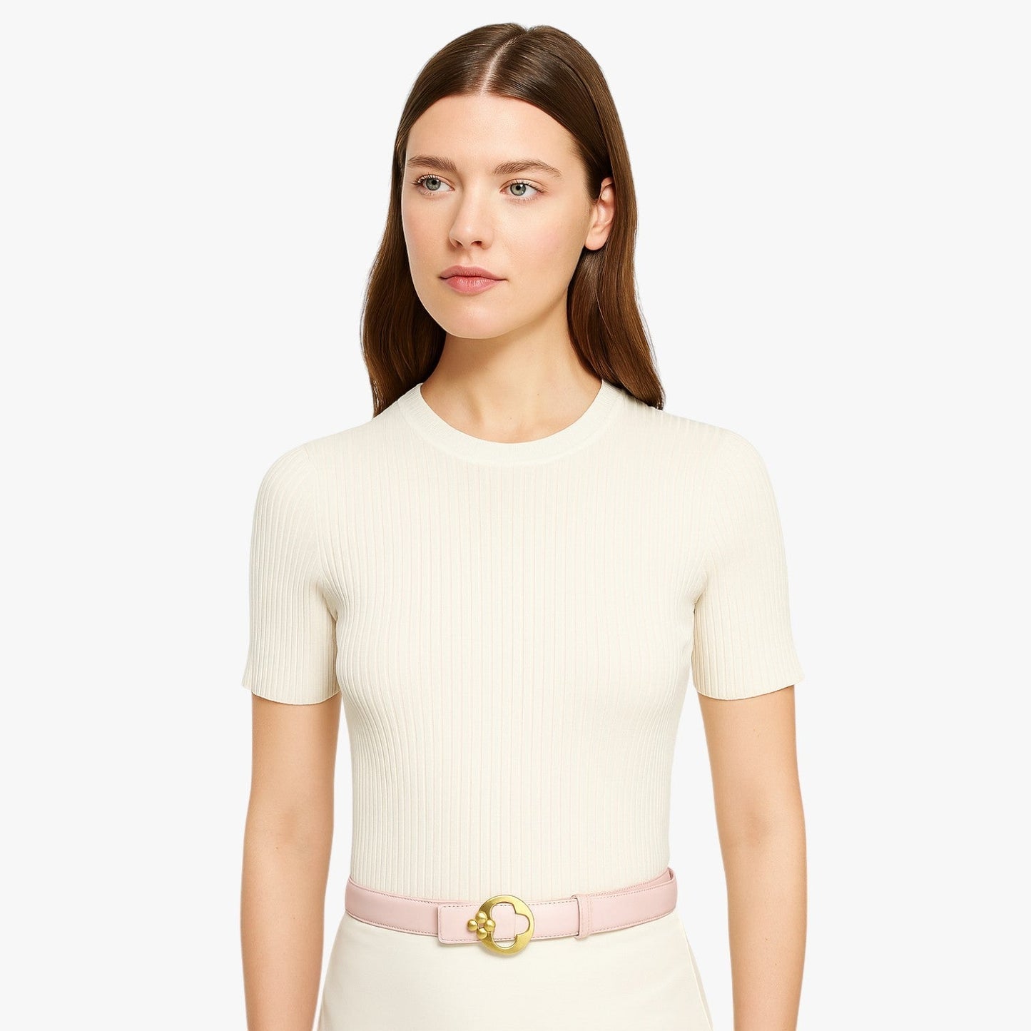 Iyla | Damenhose 2025 Elegante Casual mit Designer-Schnalle