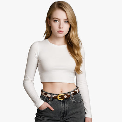 Dorothy | Retro-Gürtelschleife mit Goldschnalle