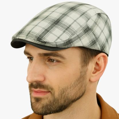 Sevyn | Retro-Tartan-Cotton-Kopfbedeckung