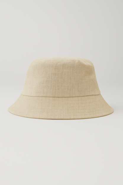 Luca | Herren Bucket Hat aus Leinen in Beige