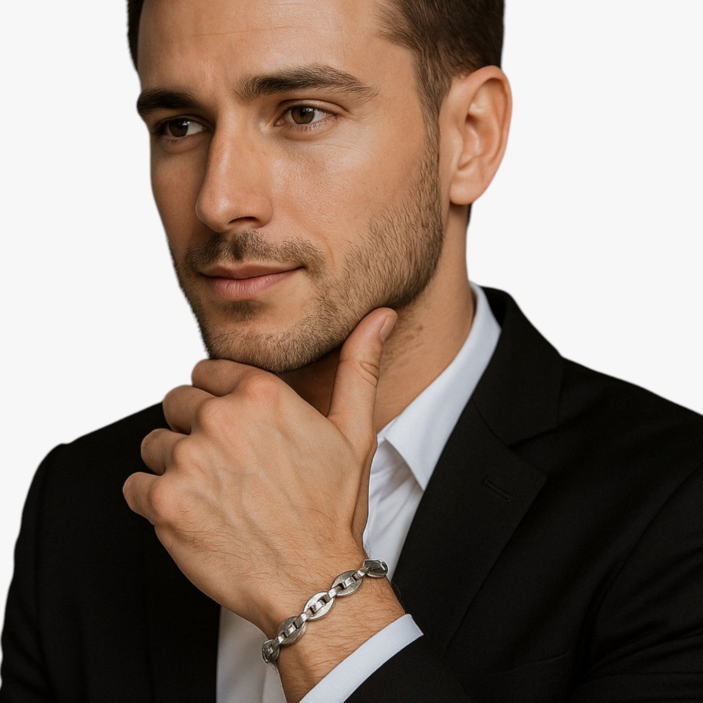 Ivan | Herrenarmband aus wasserdichtem Stahl von Vnox