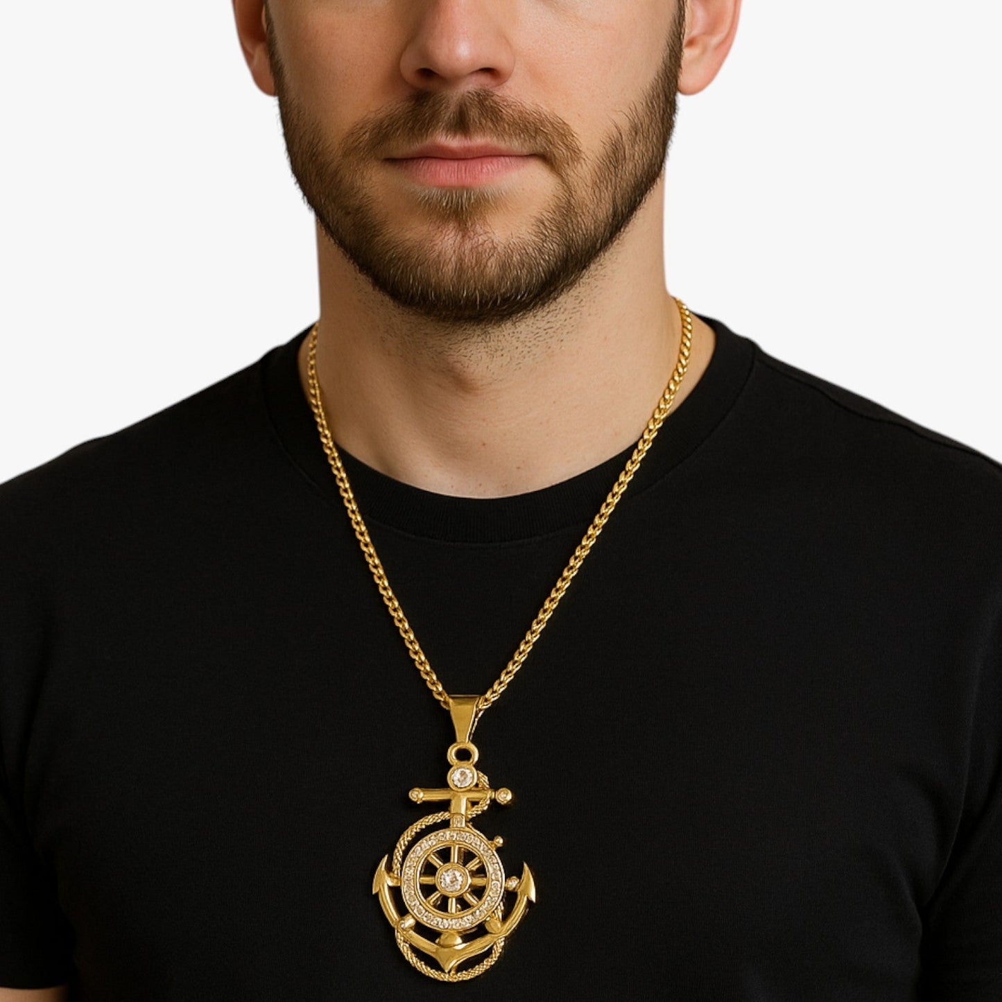 Kairo | Vintage vergoldete Ankerkette