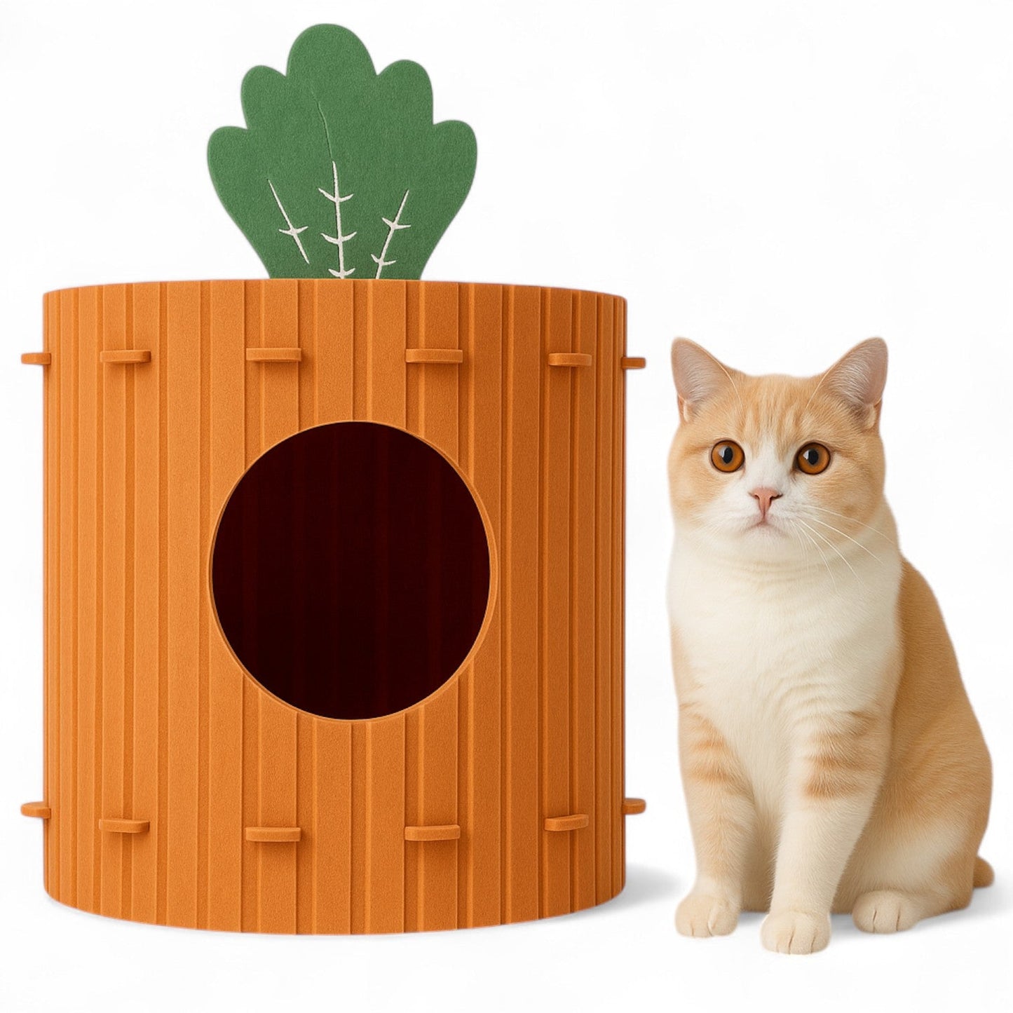 Ellis | Nido aus Filz mit Kratzschutz für Katzen