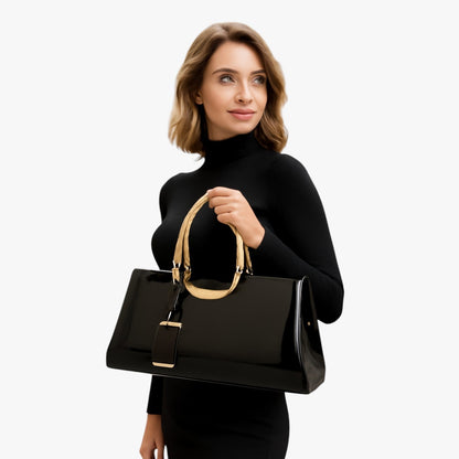 Adele | Elegante Leder Umhängetasche aus leichtem Leder