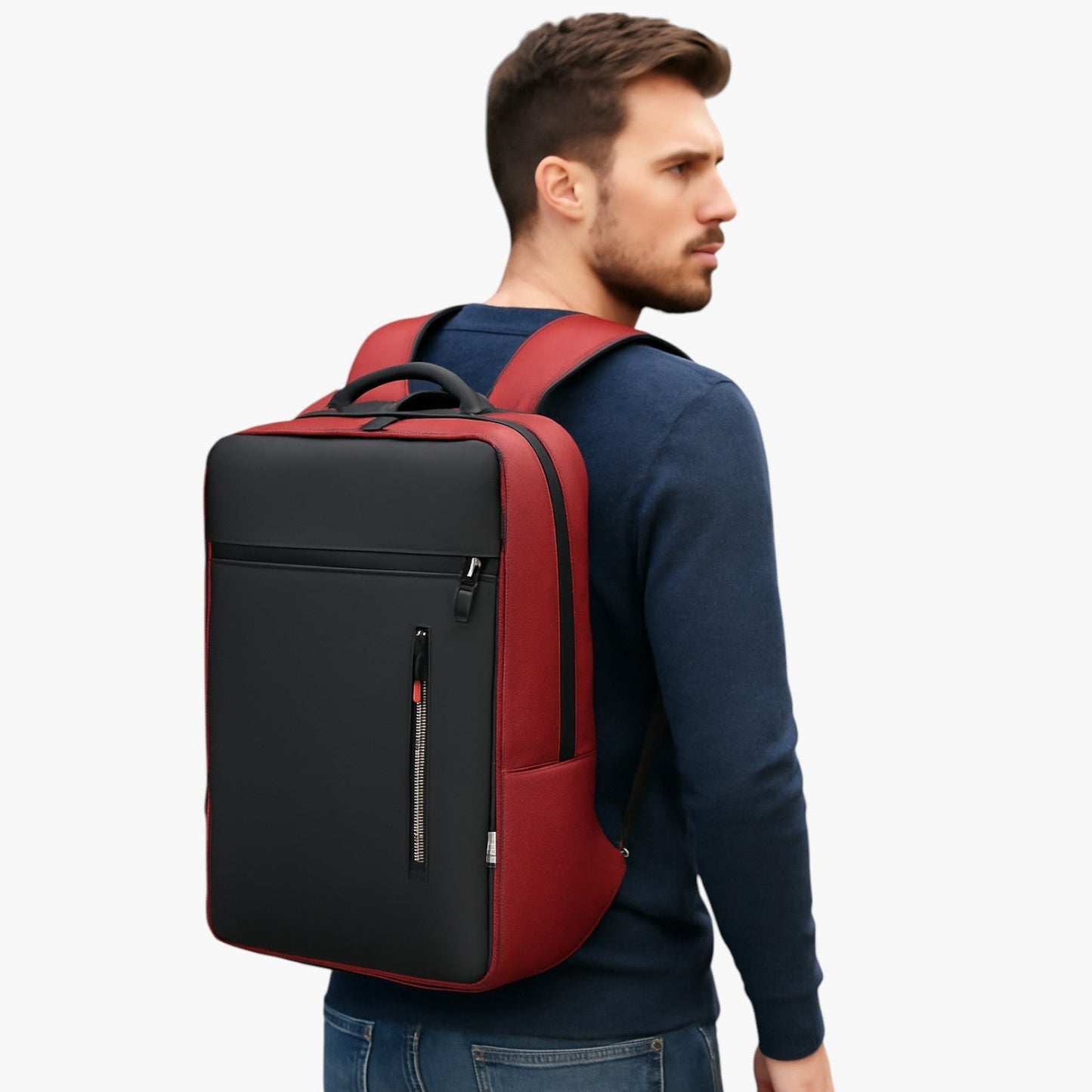 Gavin | Wasserabweisende Herren-Tragetasche mit USB – 15,6" Laptop