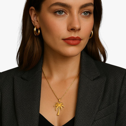 Kate | Delicata Sommerpalmen-Halskette