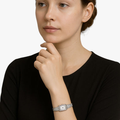 Kylie | Elegante goldenes Damenarmbanduhr