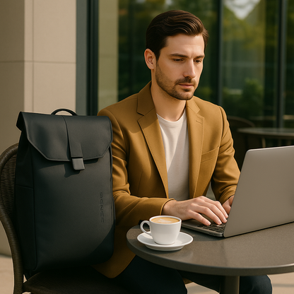 Milo | Wasserdichter Diebstahlschutz-Rucksack für Männer