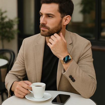 Matthew | Schlanke und stylische Smartwatch