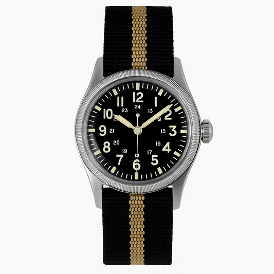 Enzo | Präzise Vintage Militäruhr