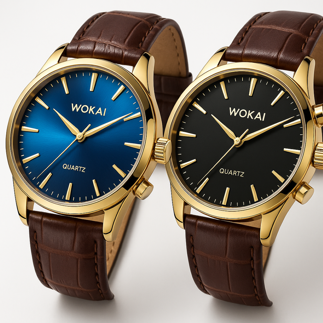 George | Retro Unisex Quarz-Uhr