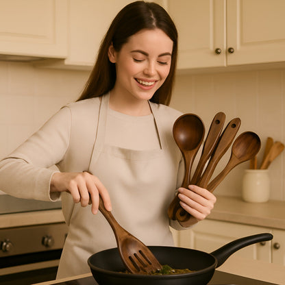 Holzküchen-Set | Sicher und vielseitig