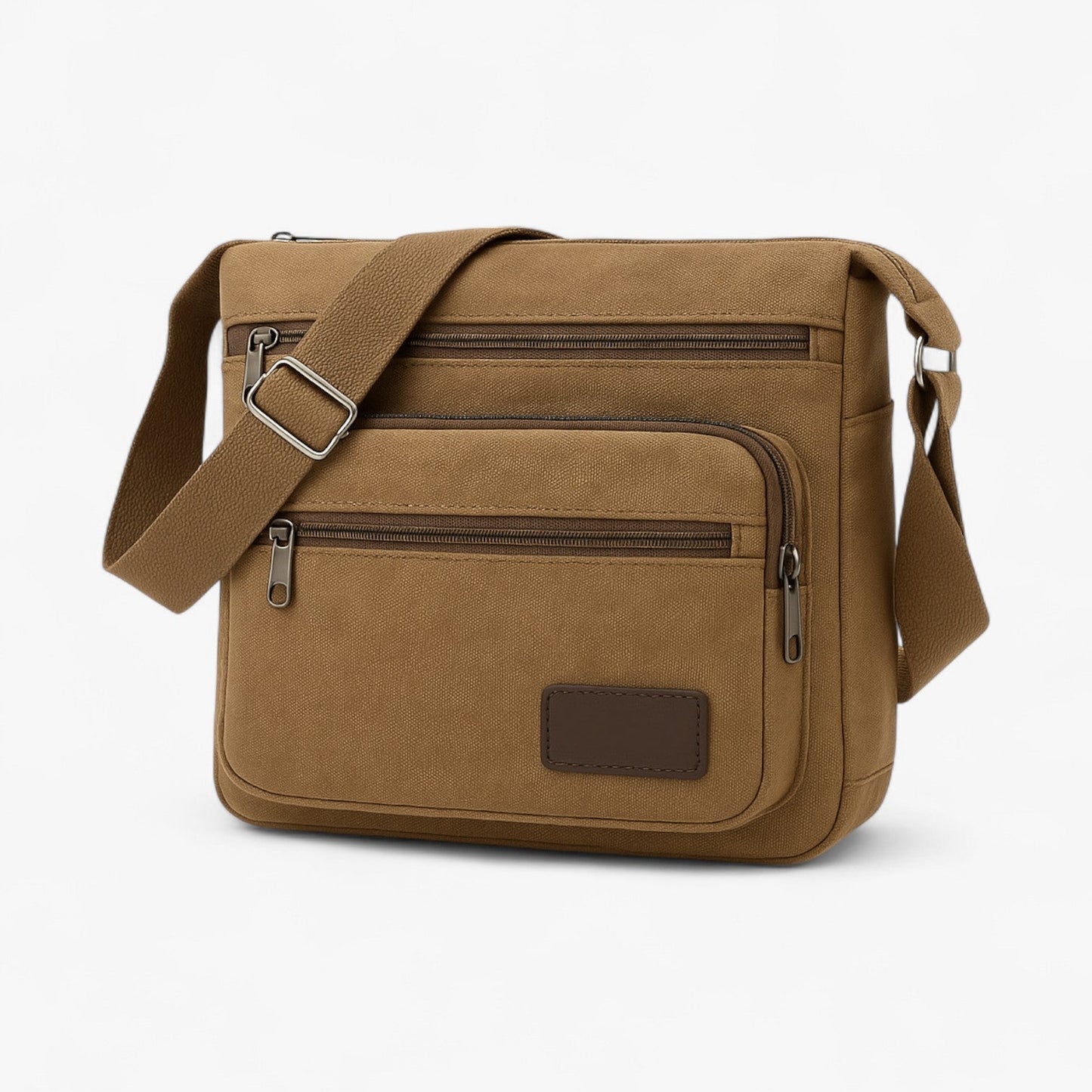 Max | Multifunktionale Canvas Schultertasche für Männer