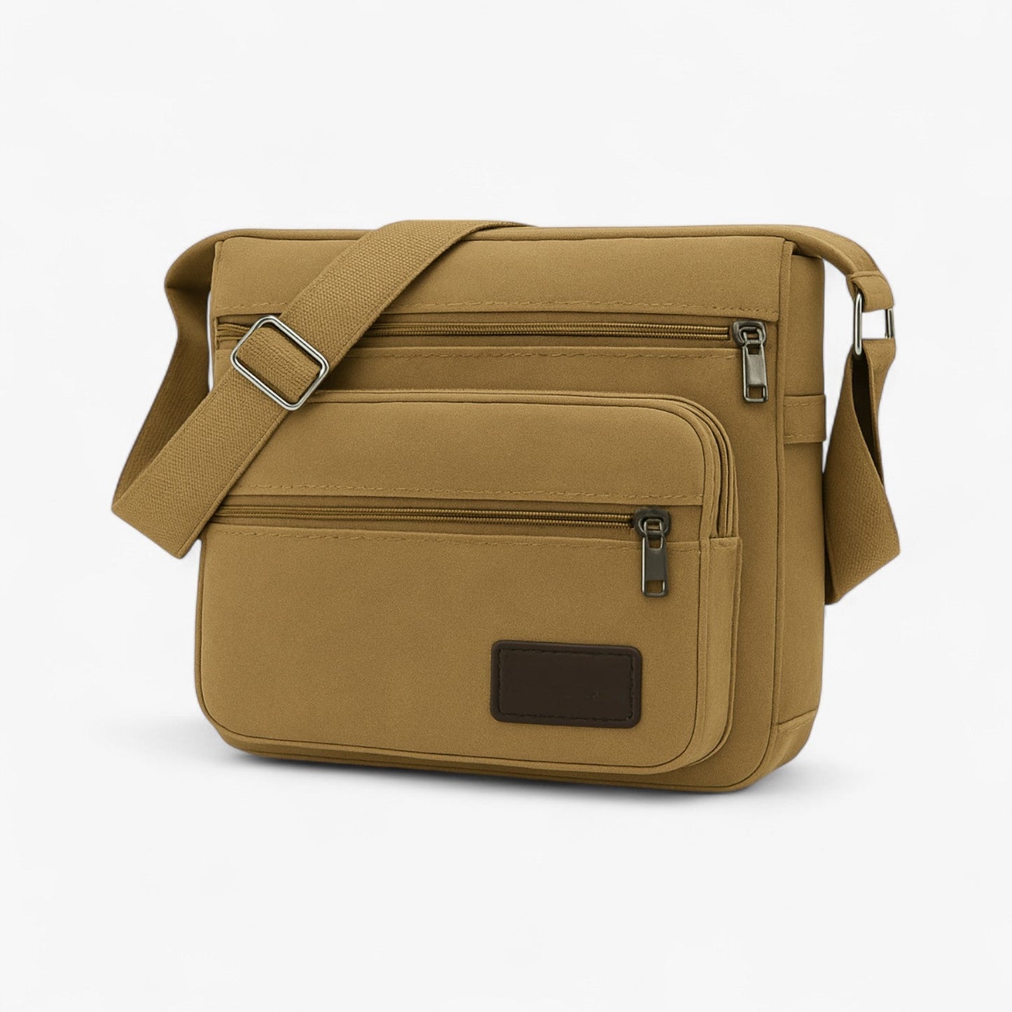 Max | Multifunktionale Canvas Schultertasche für Männer
