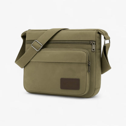 Max | Multifunktionale Canvas Schultertasche für Männer
