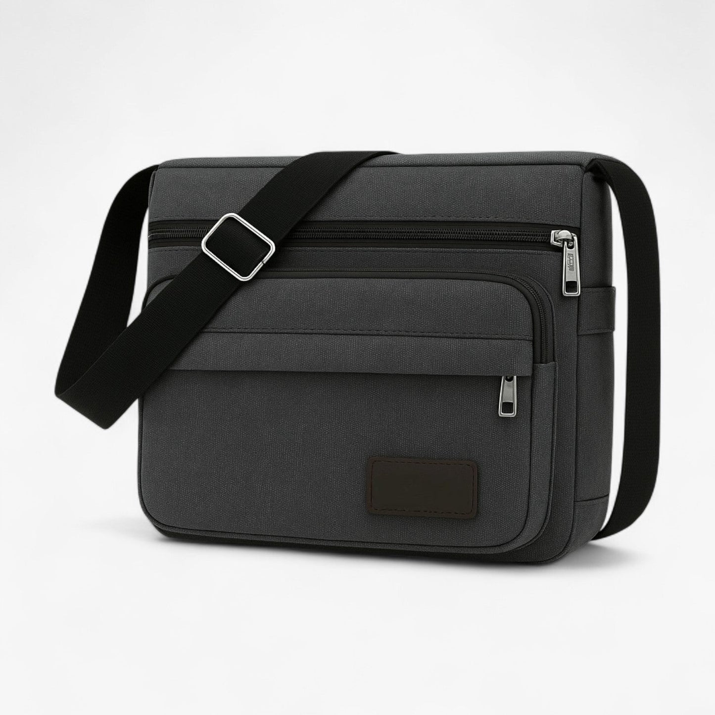 Max | Multifunktionale Canvas Schultertasche für Männer