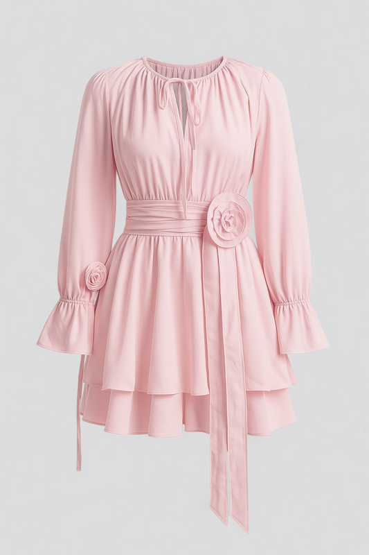 Esther | Romantisches Kurzes Damenkleid für den Sommer