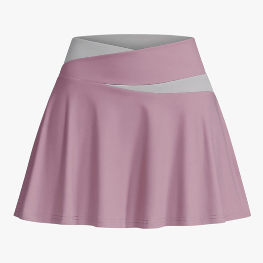 Talia | Sportrock mit hohem Bund und integrierten Shorts