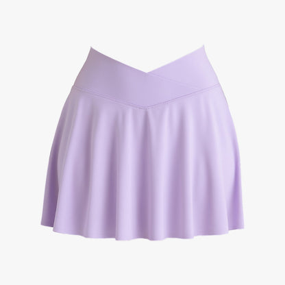 Clara | Dehnbare Sport-Rock mit integrierten Shorts