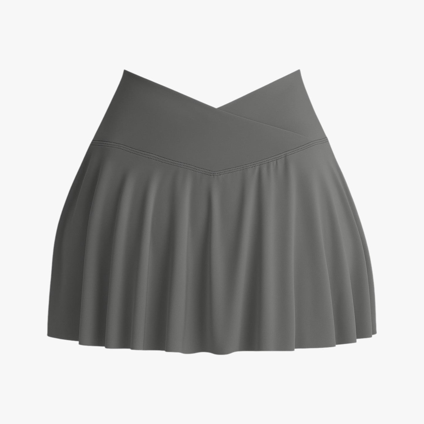 Clara | Dehnbare Sport-Rock mit integrierten Shorts