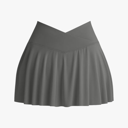Clara | Dehnbare Sport-Rock mit integrierten Shorts