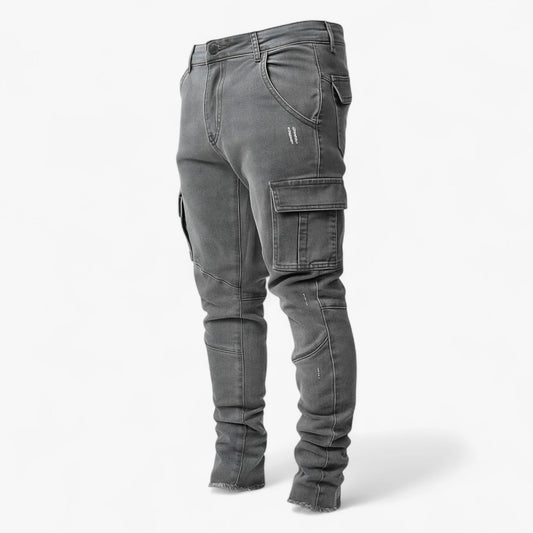 Keegan | Hoch Elastische Freizeitjeans - Perfekt für Entspannte und Aktive Tage