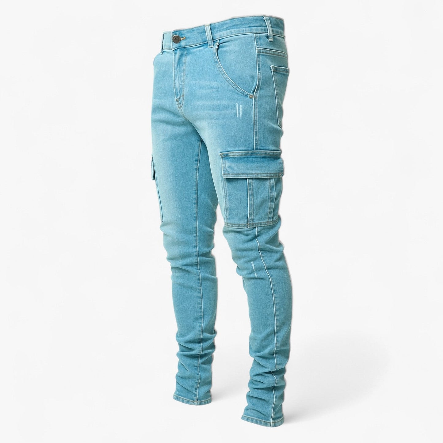 Keegan | Hoch Elastische Freizeitjeans - Perfekt für Entspannte und Aktive Tage