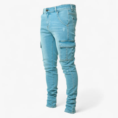 Keegan | Hoch Elastische Freizeitjeans - Perfekt für Entspannte und Aktive Tage