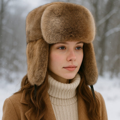 Fordy | Vintage Baseball-Hut - Stilvoller Wärme- und Ohrenschutz