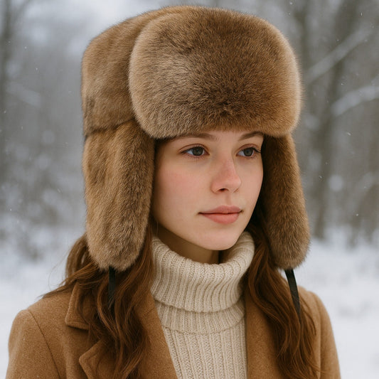 Fordy | Vintage Baseball-Hut - Stilvoller Wärme- und Ohrenschutz