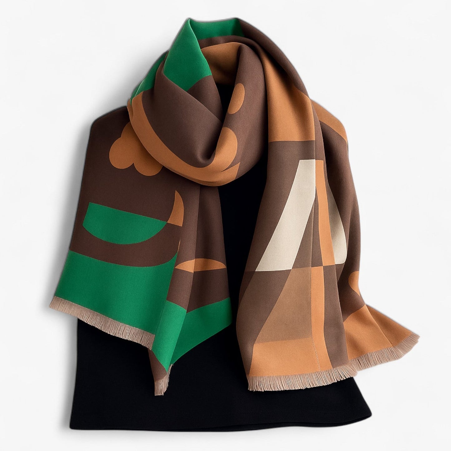 Livia | Blumen-Pashmina-Schal – Warme Eleganz für Herbst und Winter