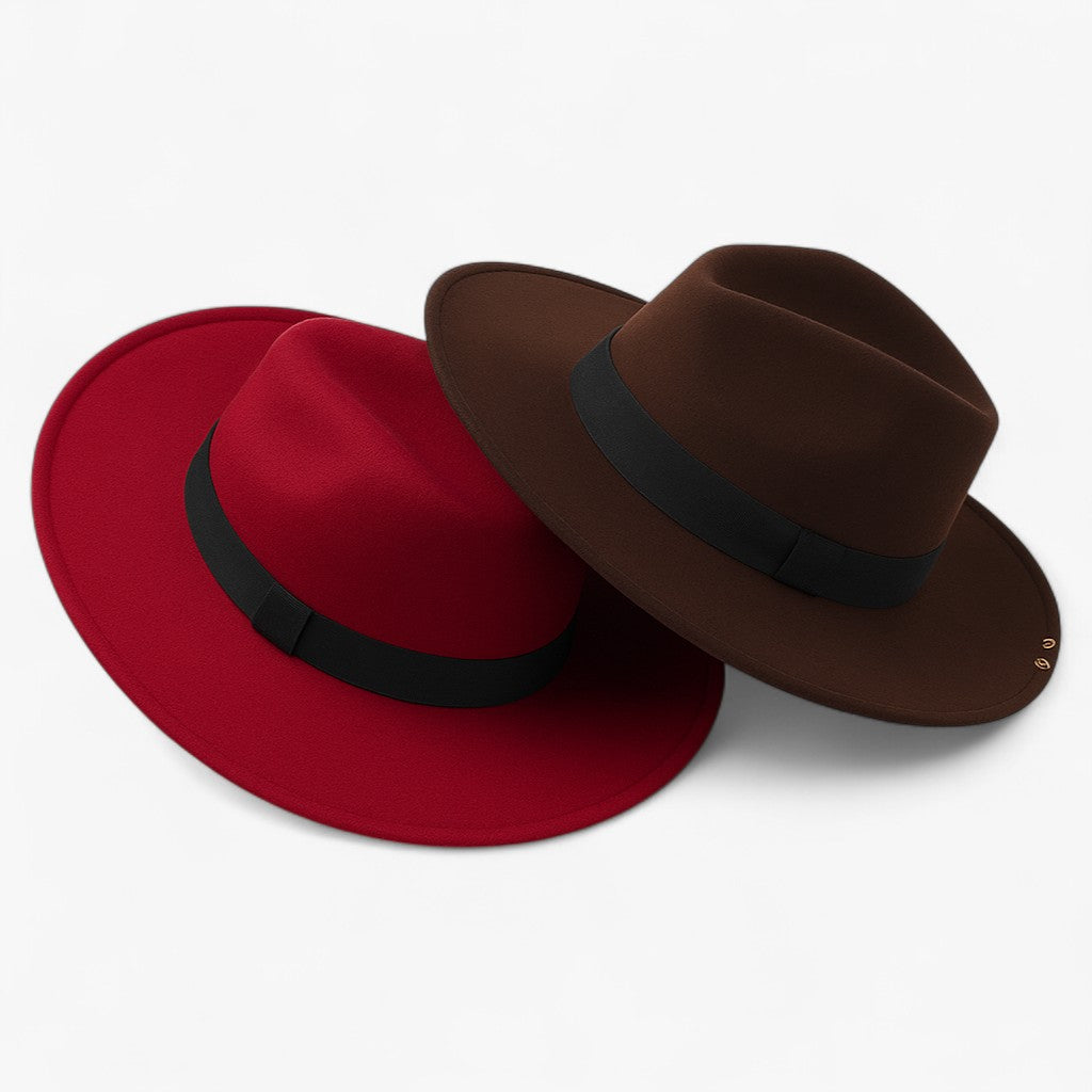 Lena | Woll-Fedora-Hut - Bleib stilvoll warm