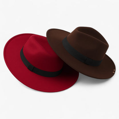 Lena | Woll-Fedora-Hut - Bleib stilvoll warm