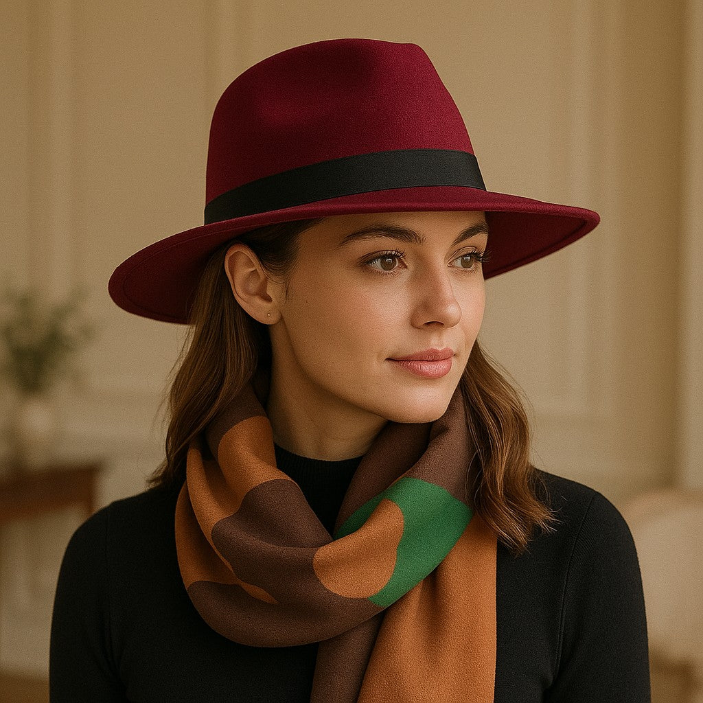 Lena | Woll-Fedora-Hut - Bleib stilvoll warm