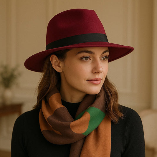 Lena | Woll-Fedora-Hut - Bleib stilvoll warm