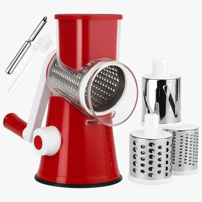 Drehbare Reibe | Praktisches, Zeit sparendes Kochen