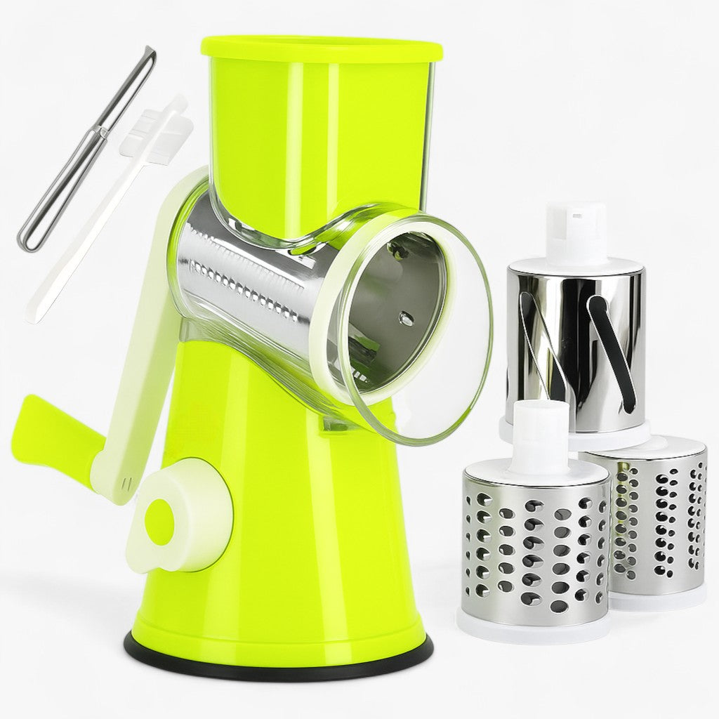 Drehbare Reibe | Praktisches, Zeit sparendes Kochen