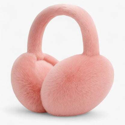 Mila | Weiche Plüsch-Ohrenwärmer - Kälteschutz