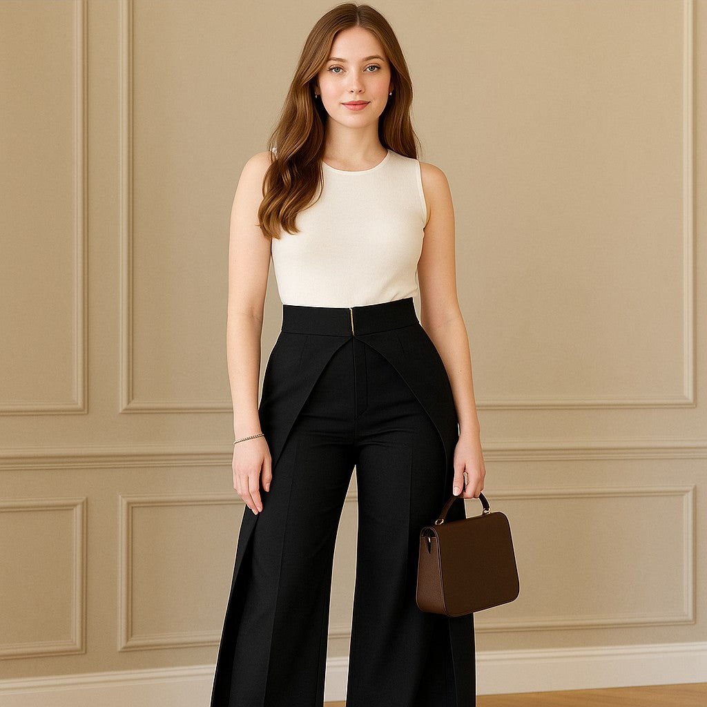 Emma | Damenhosen - Hohe Taille und Komfort