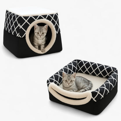 Felix | Multifuntionelles warmes Haustierbett