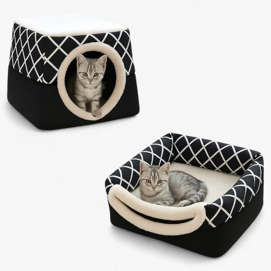 Felix | Multifuntionelles warmes Haustierbett