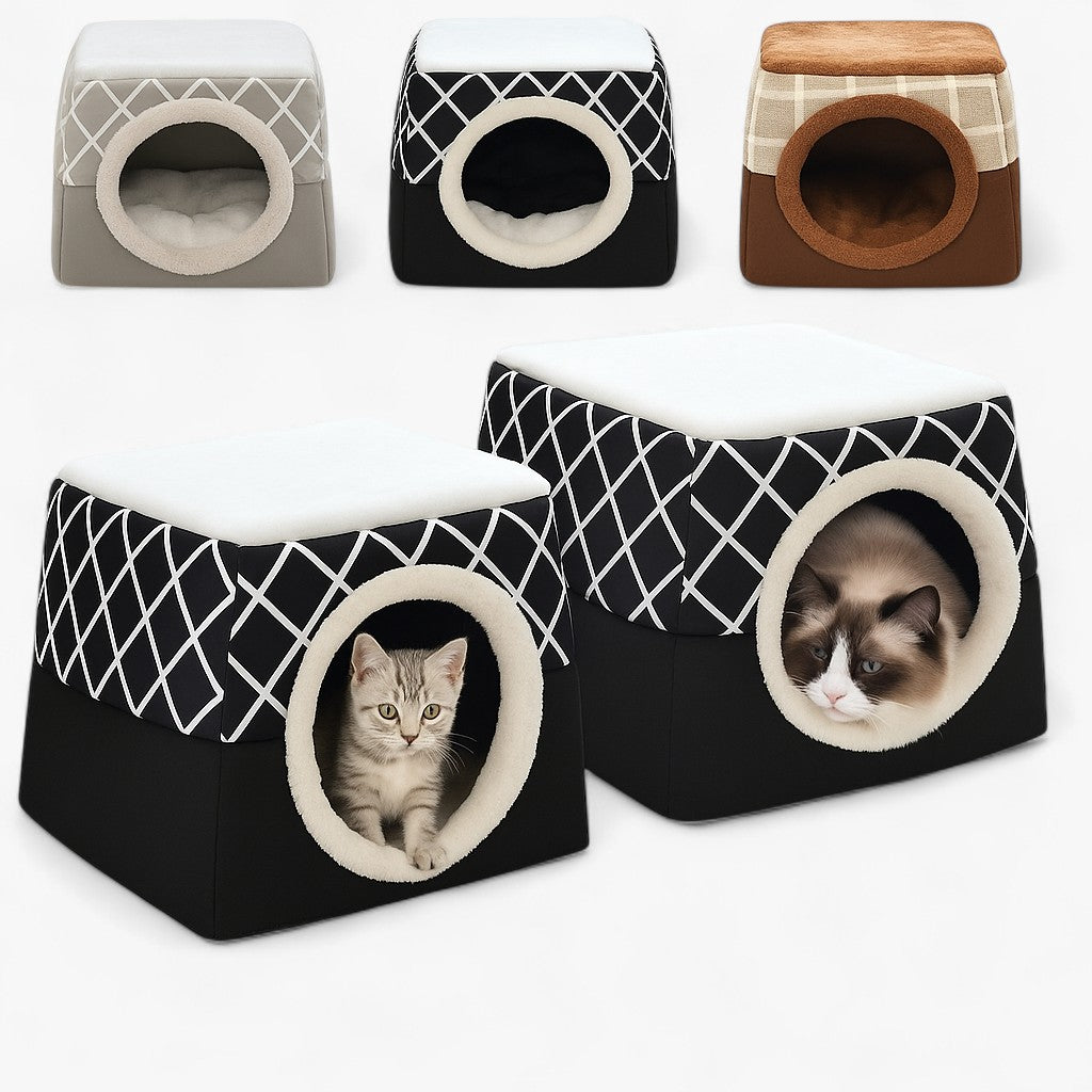 Felix | Multifuntionelles warmes Haustierbett