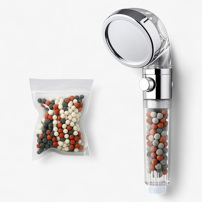 PureFlow | Hochdruck-Duschkopf - 3 Modi und Turmalinfiltration