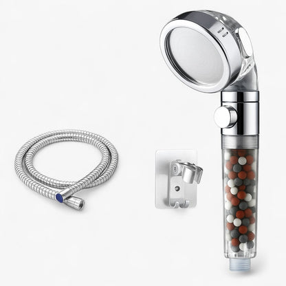 PureFlow | Hochdruck-Duschkopf - 3 Modi und Turmalinfiltration