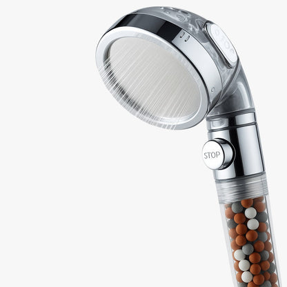 PureFlow | Hochdruck-Duschkopf - 3 Modi und Turmalinfiltration